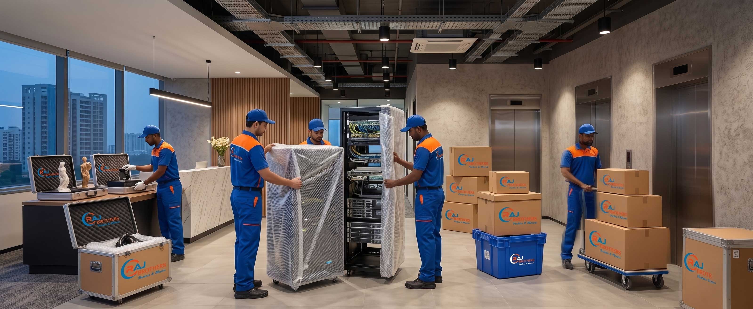 Warehouse Setup - Raj Brother Packers and Movers